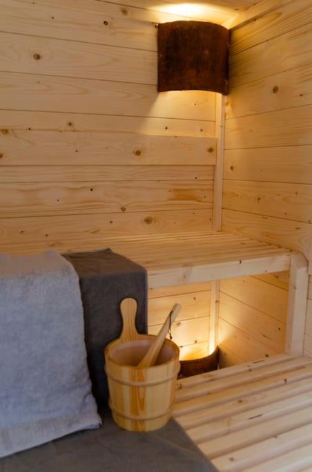 La Cabane Du Cerf Et Son Sauna Attre Exterior foto